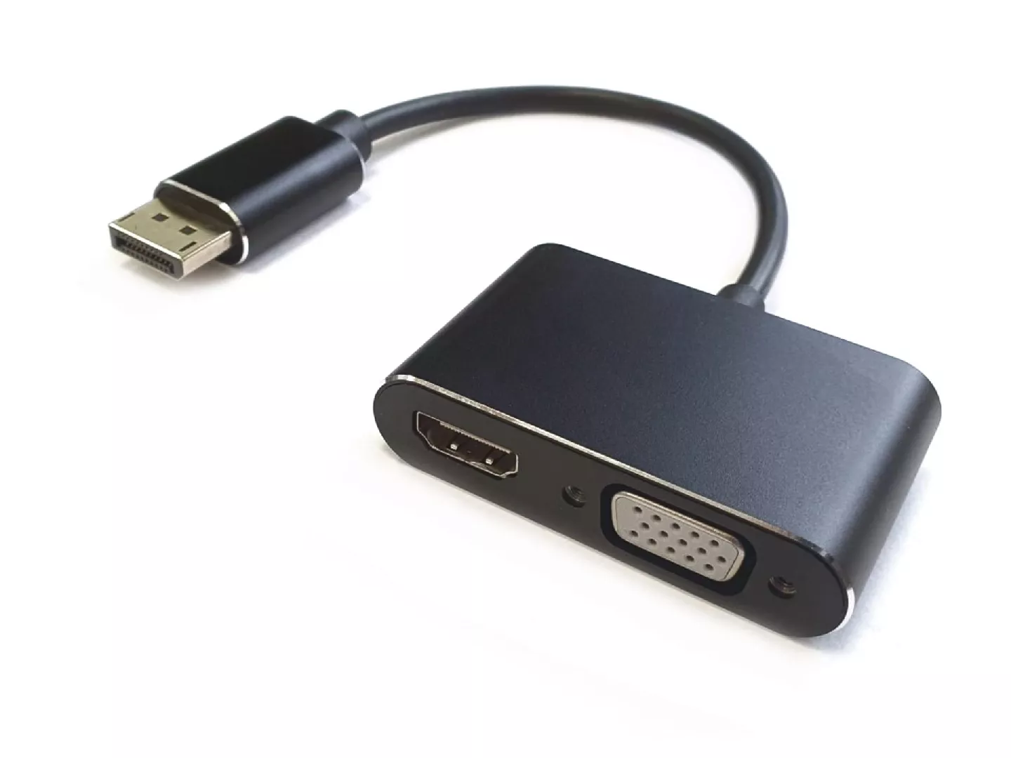 RoGer DisplayPort to HDMI + VGA