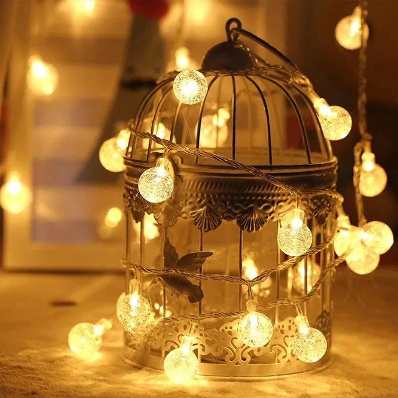 RoGer Bulb String Lights 100 LED