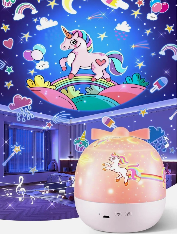 RoGer Unicorn Night Light Projector 4752168144961