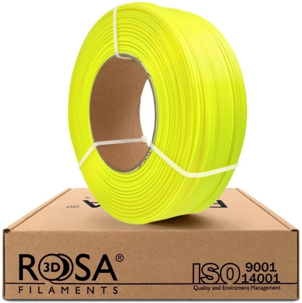 Filaments PET-G neona dzeltens 1 75
