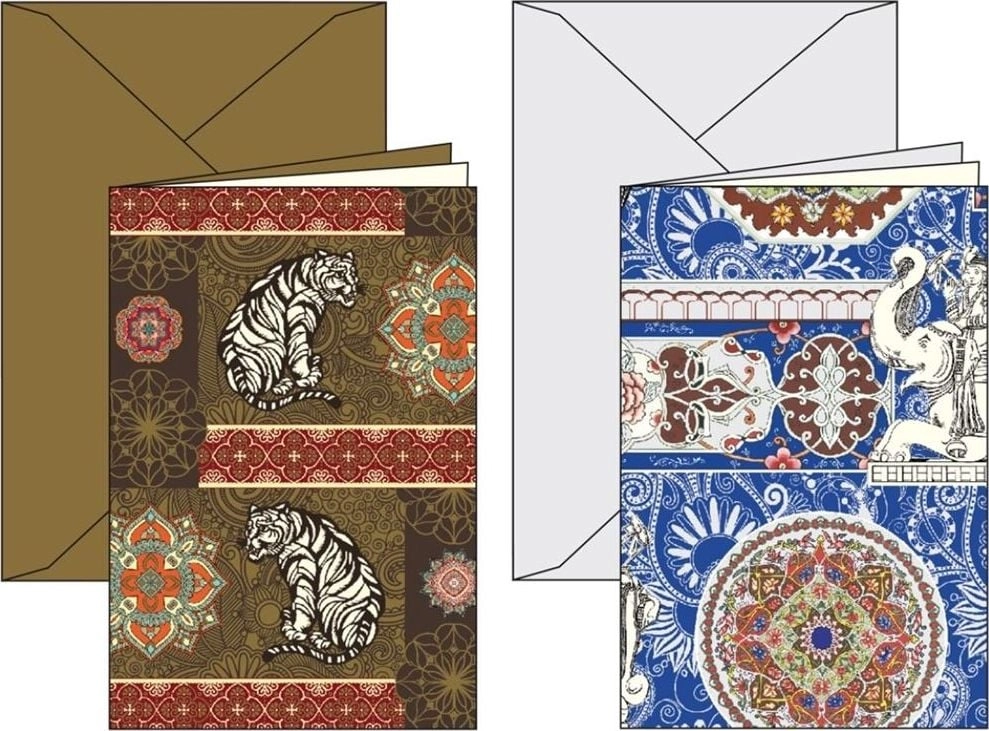 Indian ROSSI card with envelope 11