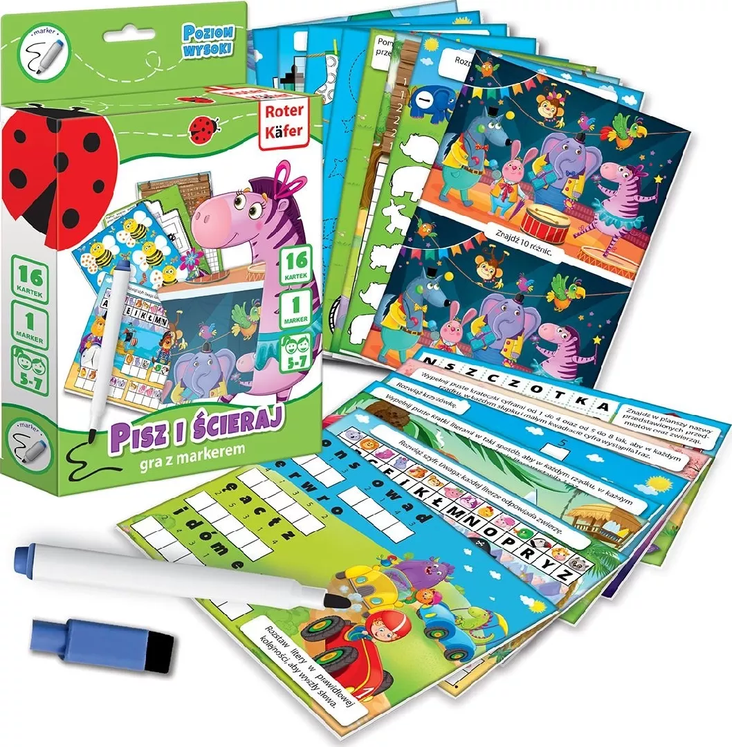 Roter Kafer GAME WITH A MARKER