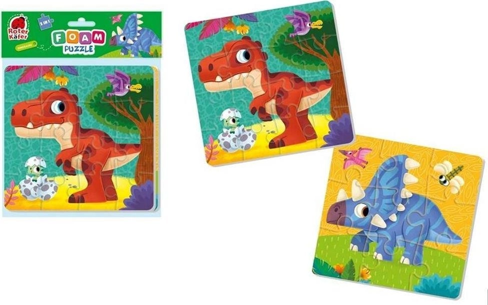 Roter Kafer 2in1 foam puzzle ``Dinosaurs``