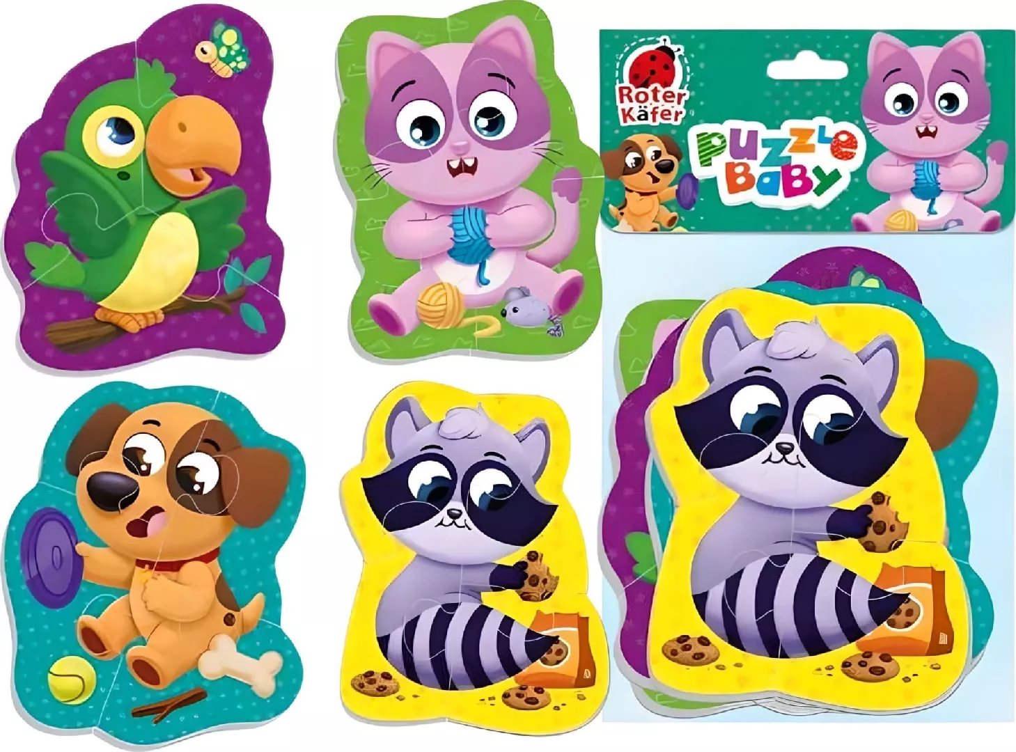 Roter Kafer Baby foam puzzle Pets