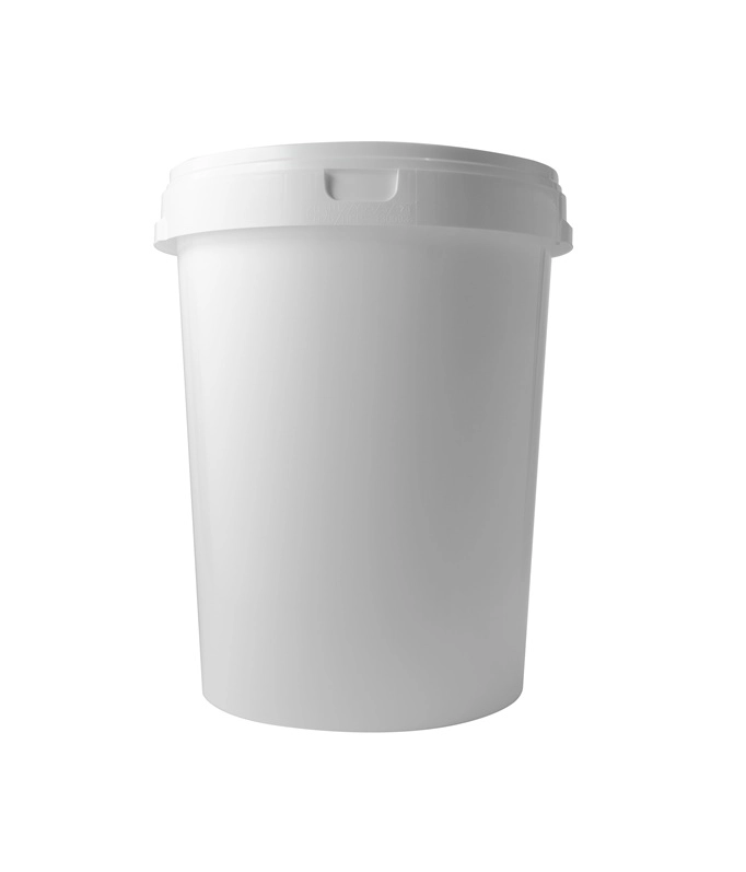 BUCKET PLASTIC FOOD WITH COVER 62L