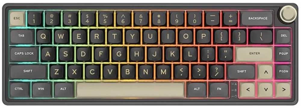 ROYAL KLUDGE R65 Phantom, Chartreuse Switch, US