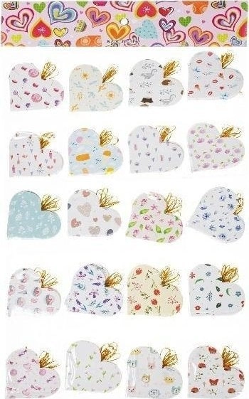 Heart pendant 20 pcs ROSETT 5907354133345