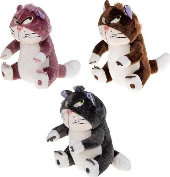 Cat mascot with hair 25cm  ROSETTE
