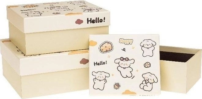 PR Teddy bear gift box 3pcs