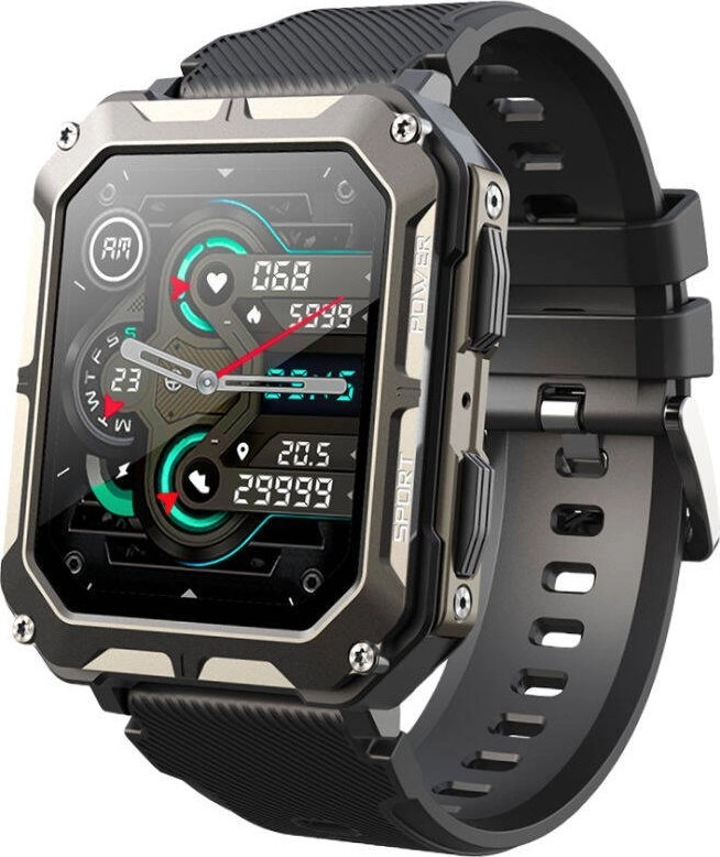 Smartwatch Rubicon SmartWatch Rubicon RNCF27 czarny
