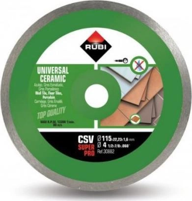 Diamond blade for wall tiles 115