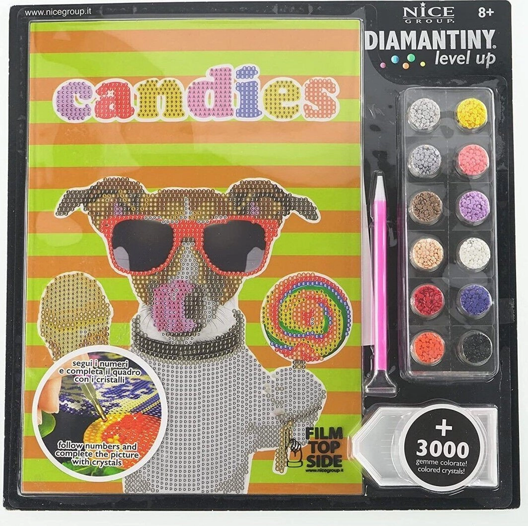 Russell Self-adhesive sequin mosaic Pies Candies