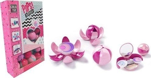 Make-up set in a mix ball