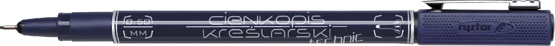 Rystor Cienkopis Kreślarski 0.05MM Czarny