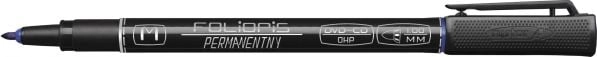 Rystor Foliopis CD/DVD 1 0mm niebieski