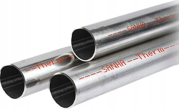 SANHA-Therm pipe made of externally galvanized