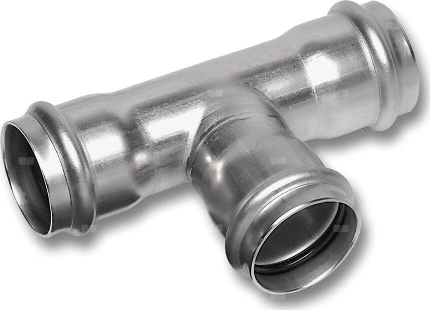 Reducing tee SANHA-NIROSAN-Stahl noble d35x28x35SANHA 69130352835