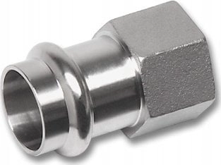 SANHA-NIROSAN-Stahl connector noble transitional d18x1/2 GWSANHA
