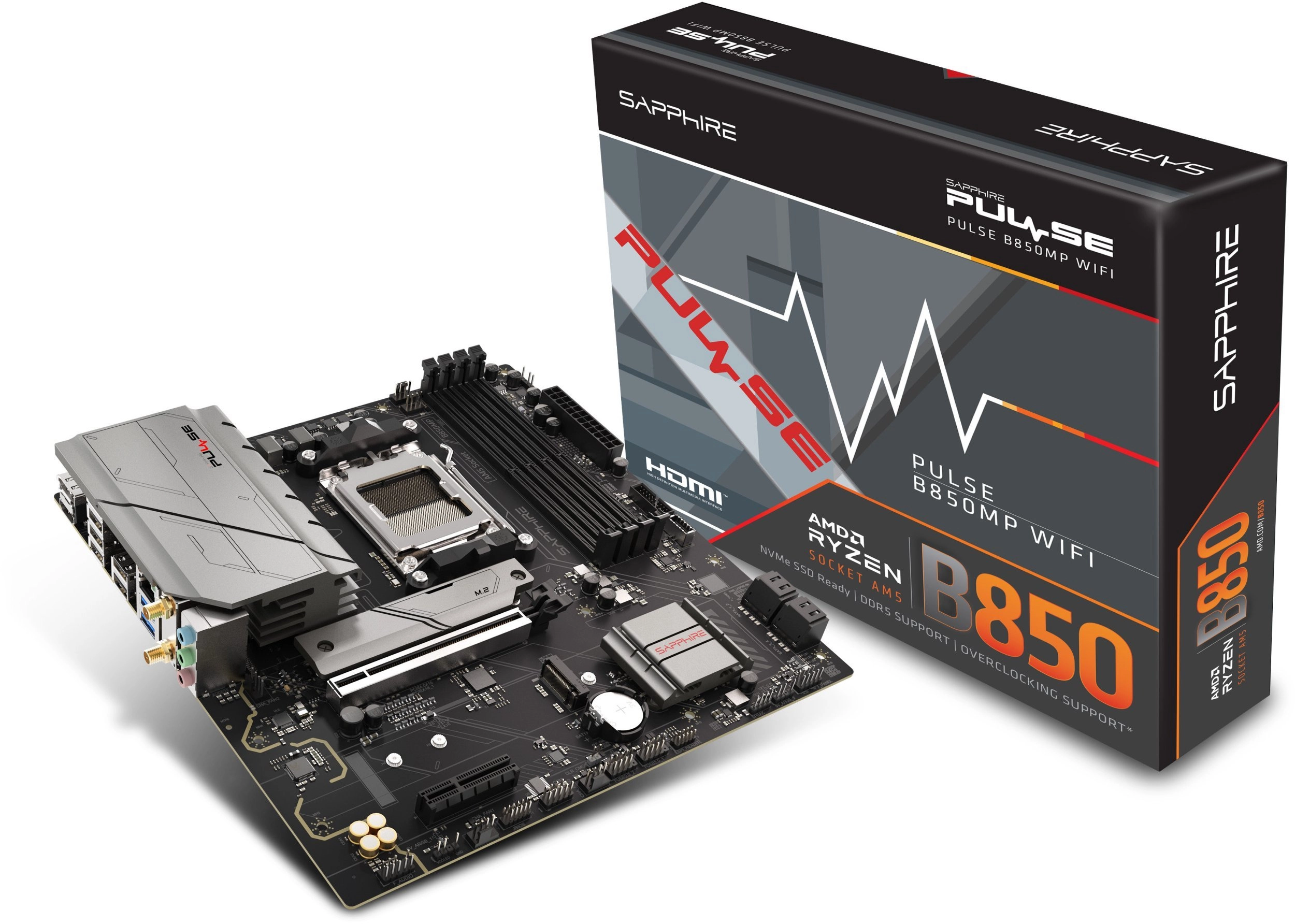 Motherboard SAPPHIRE PULSE B850M WIFI 1xHDMI