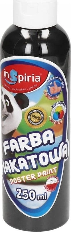 Black poster paint 250ml 13788507 5902414006515