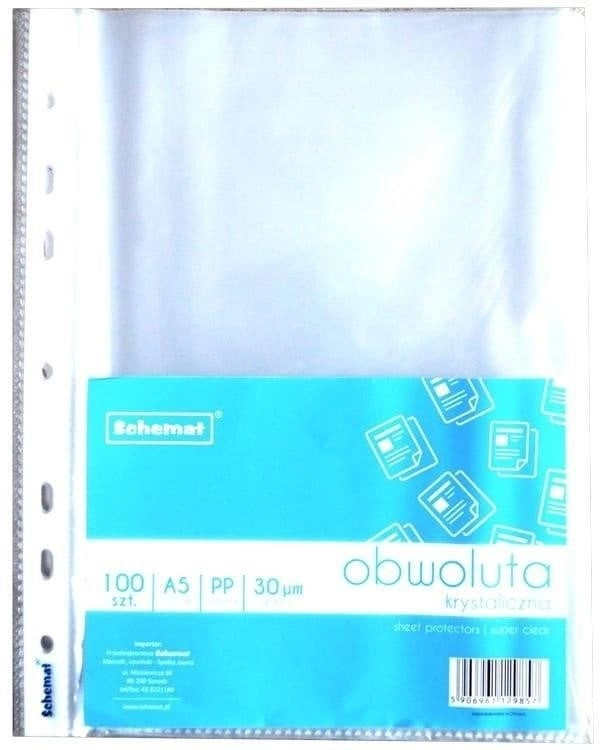 Dust jacket A5 30 mic 100