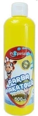 Yellow poster paint 500ml 5902414002784