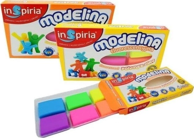 Fluo modeling clay  6 colors 5902414009806