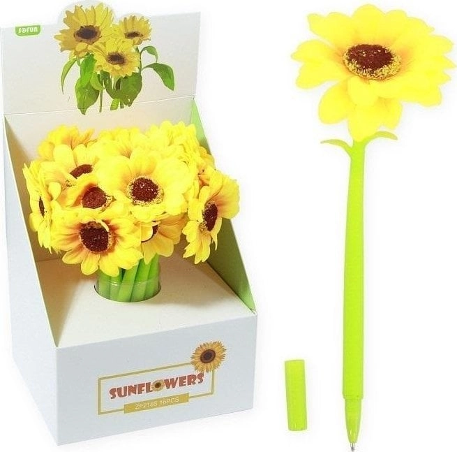 Sunflower blue pen (16 pcs) 5902557444007