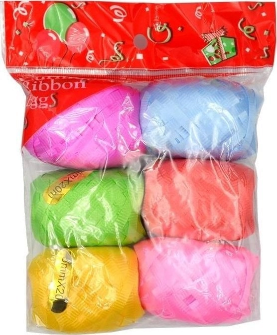 Crimped ribbon 6 colors 5906961120267