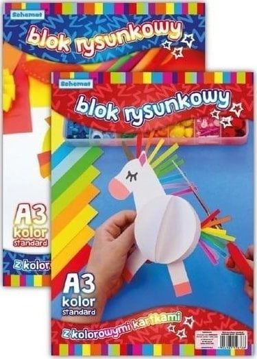 Drawing pad A3/20K 80g colorful (10