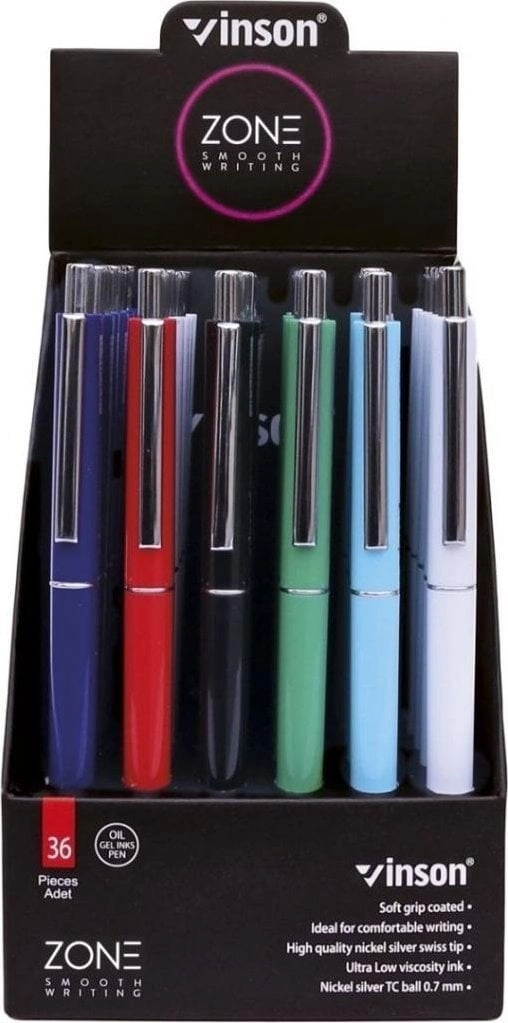 Automatic ballpoint pen. Zero Z3 blue