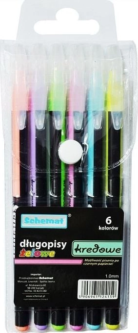 Chalk gel pens 6 colors AA085SCH