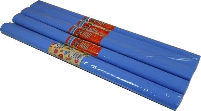 Crinkled tissue paper 18 blue (10