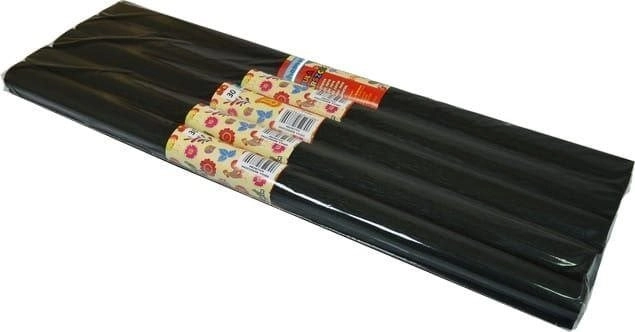 Crinkled tissue paper 30 black (10
