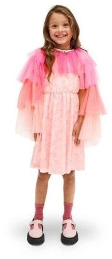 Pink ombre fairy cape costume universal