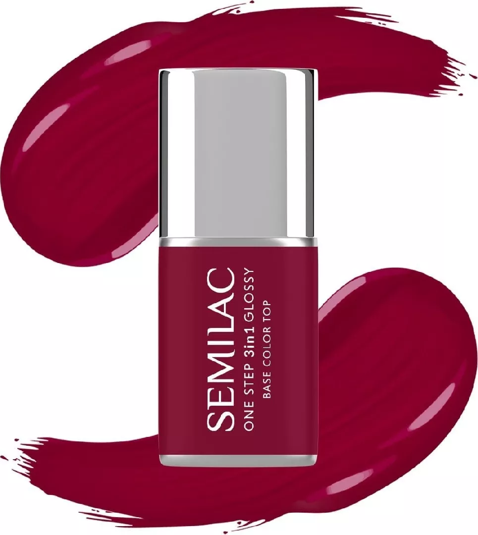 SEMILAC One Step Glossy 3in1 Lakier