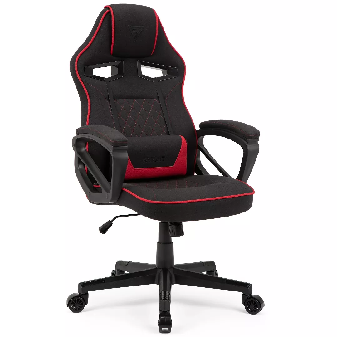 SENSE7 Knight fabric armchair  black and