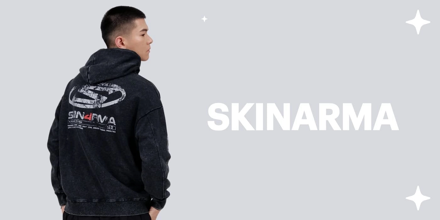 Skinarma sweatshirt Vulcan L black/black 14443005