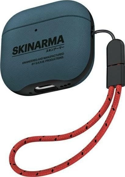 Skinarma Spunk AirPods 4 case blue/blue