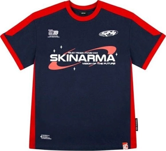 Skinarma Halo L T-shirt  navy blue