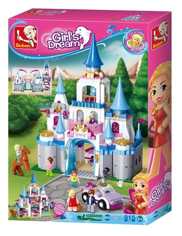 BLOCKS SLUBAN GIRLS DREAM CASTLE 815