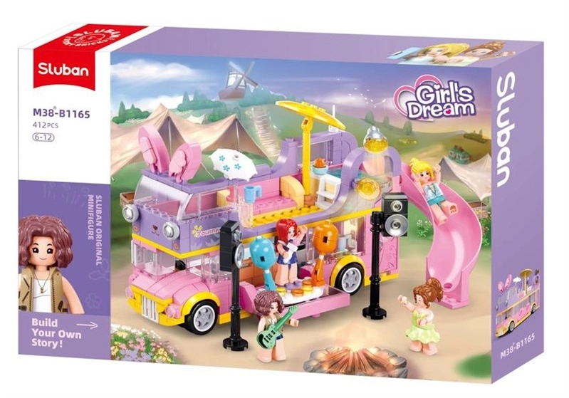 TOY CONSTRUCTOR 412PCS M38-B1165 M38-B1165