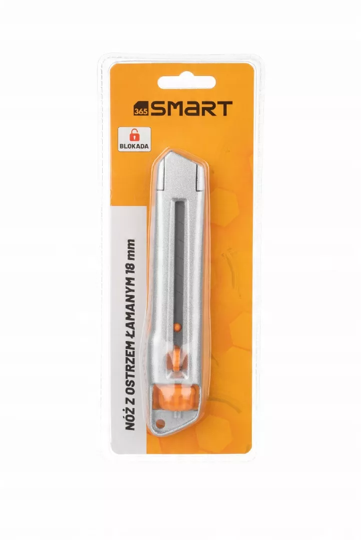 Knife with 18 mm breaking blade