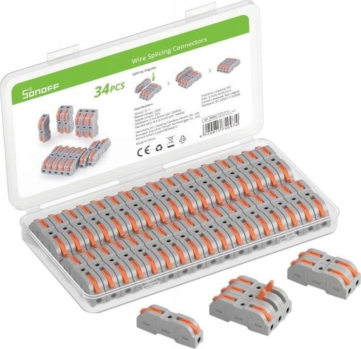 Stiepļu savienotāji Sonoff 250V  32A  0