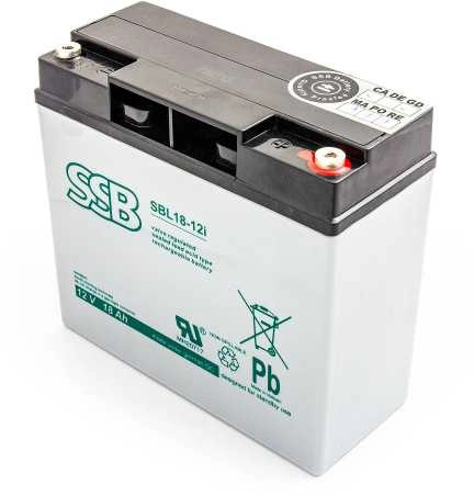 Akumuliatorius SSB SBL (18 Ah  12V)
