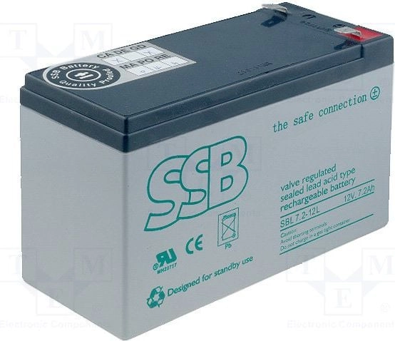 SSB Akumulator 12V/7.2Ah (SBL 7