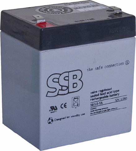 SSB SB 5-12L 12V 5Ah AGM