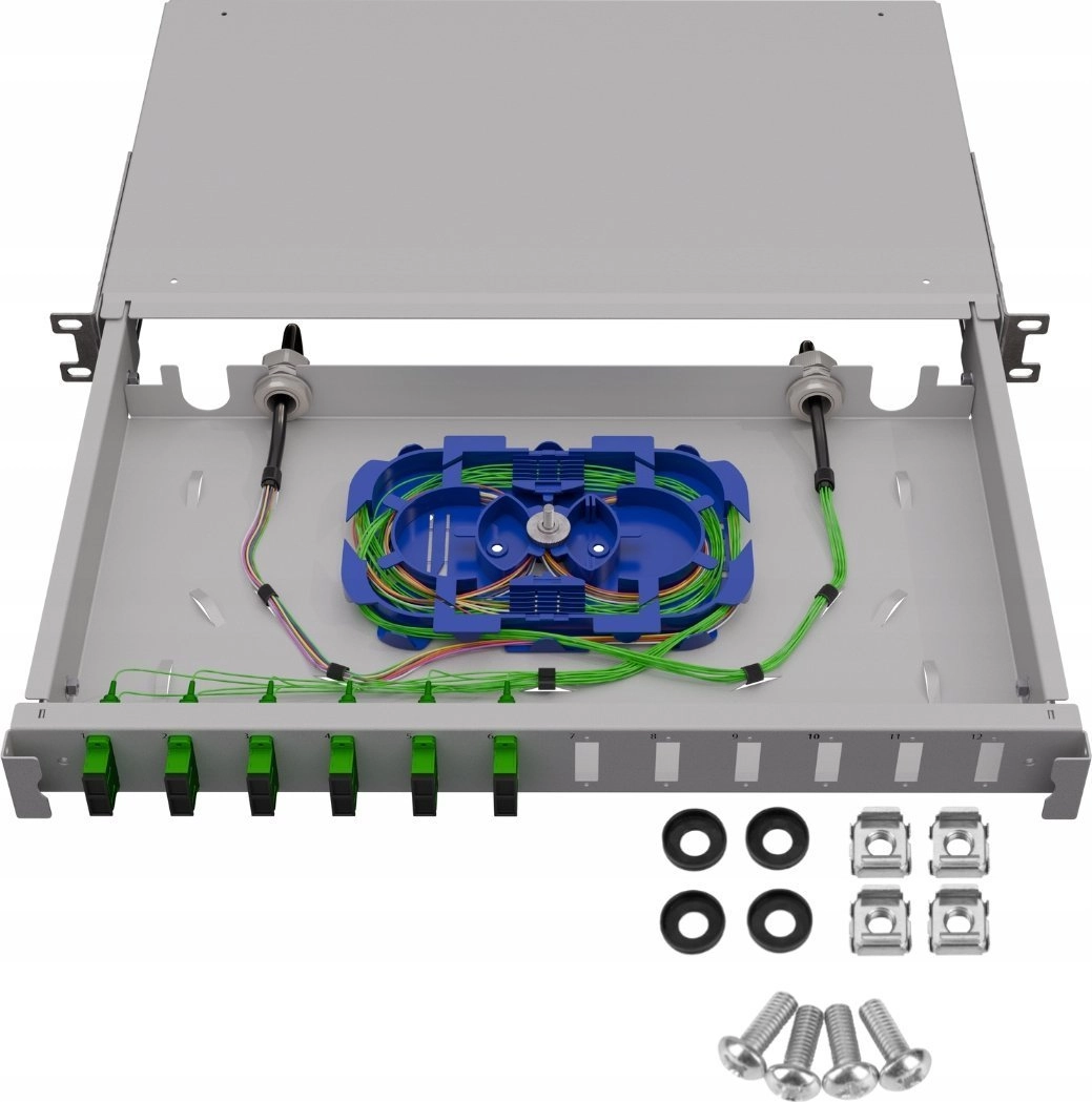 FIBER OPTIC DISTRIBUTOR TFDP-19-1U-12D-SC-G STALFLEX TFDP-19-1U-12D-SC-G