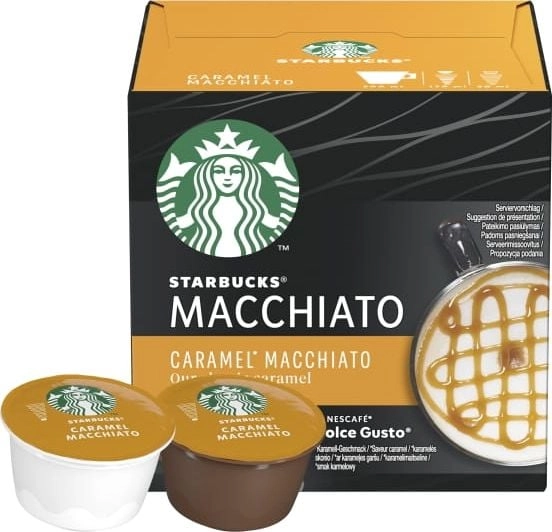 Nescafe Caramel Macchiato capsules for Nescafe