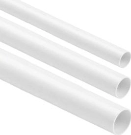 Rigid  smooth wiring pipe WHITE RL-18